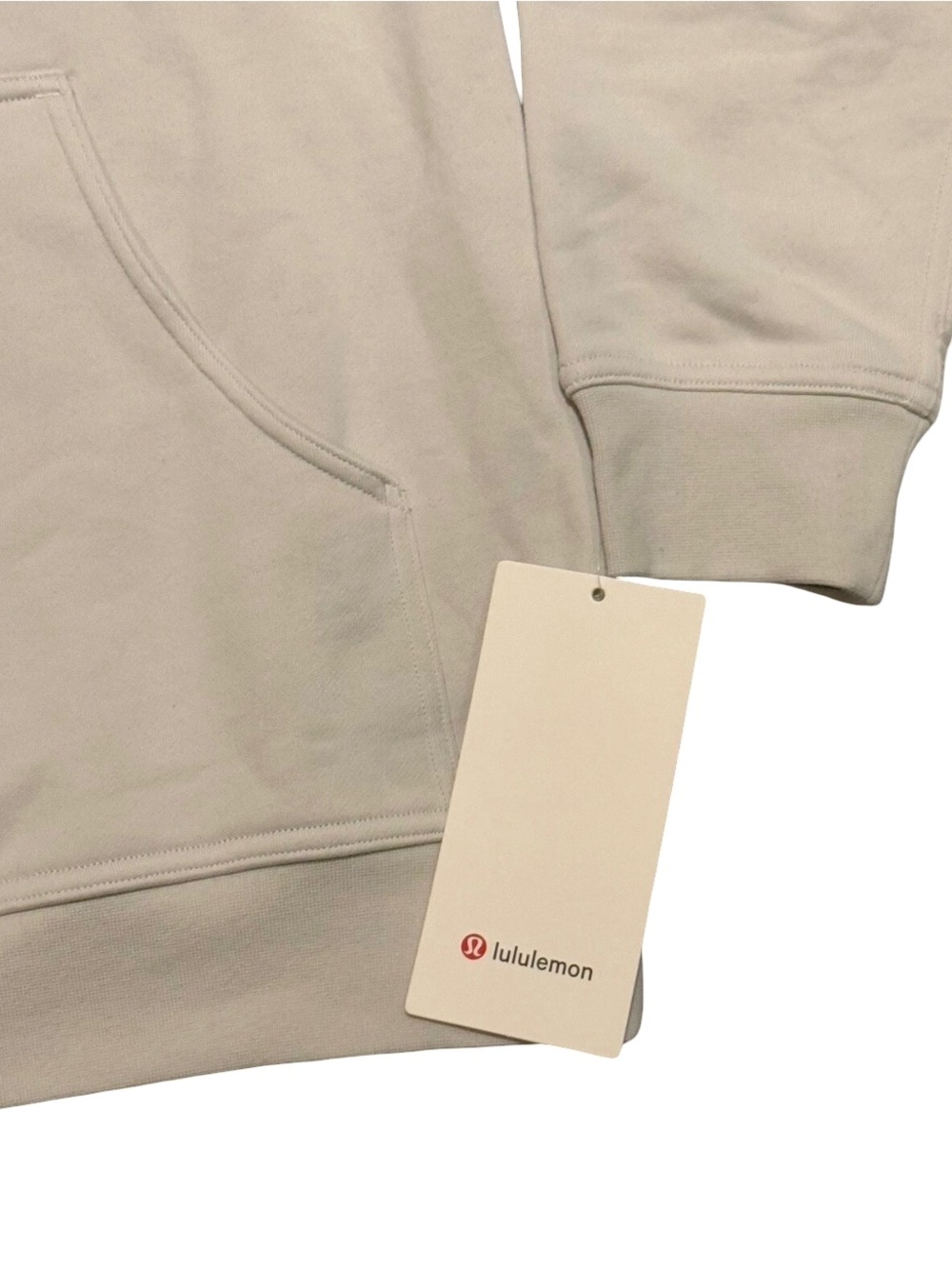 NWT Lululemon Women’s All Yours Hoodie Terry Pullover Size 6 Vapor Grey - Picture 6 of 11